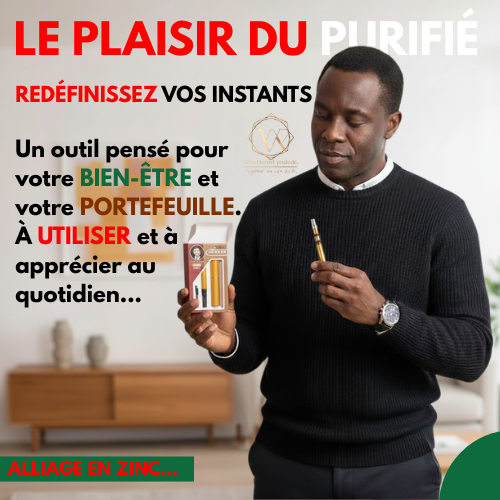 FILTRE À CIGARETTE EN ZINC – PROTÉGEZ VOS POUMONS À VIE !