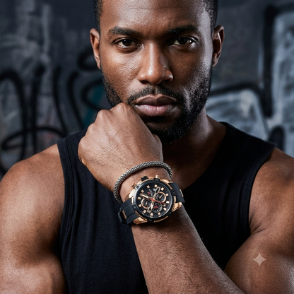 MONTRE CHRONOGRAPHE HOMME REWARD VIP – ÉDITION SPÉCIALE ARMY STYLE