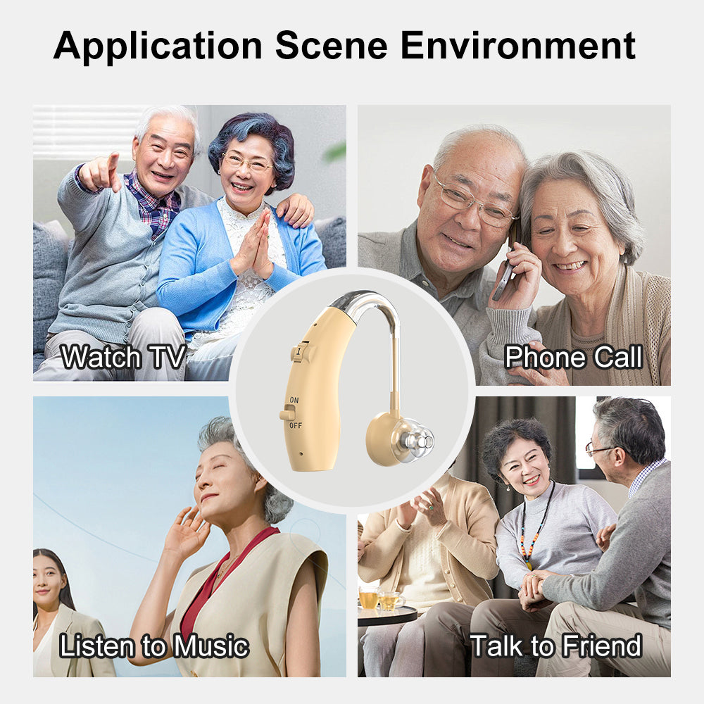 AIDE AUDITIVE RECHARGEABLE - CONVIENT POUR : PERTE AUDITIVE SÉVÈRE