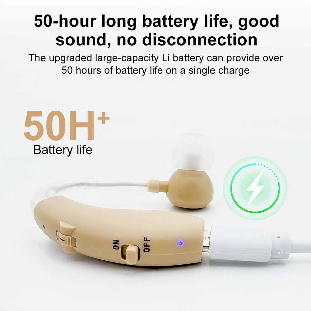 AIDE AUDITIVE RECHARGEABLE - CONVIENT POUR : PERTE AUDITIVE SÉVÈRE