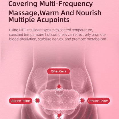 CEINTURE CHAUFFANTE & MASSANTE MENSTRUELLE | SOULAGEMENT IMMÉDIAT DES RÈGLES DOULOUREUSES