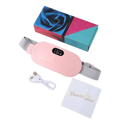 CEINTURE CHAUFFANTE & MASSANTE MENSTRUELLE | SOULAGEMENT IMMÉDIAT DES RÈGLES DOULOUREUSES