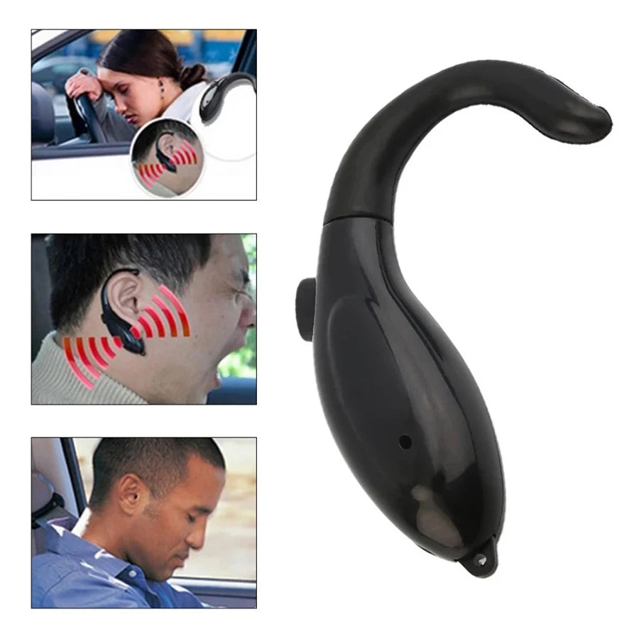 Vibration et alerte sonore derrière l'oreille