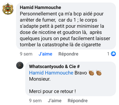 Filtre Anti goudron et Nicotine Réutilisable (Pack 5 Filtres avec étui)