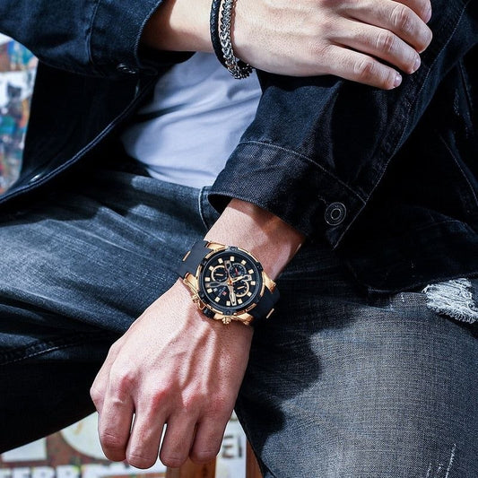 MONTRE CHRONOGRAPHE HOMME REWARD VIP – ÉDITION SPÉCIALE ARMY STYLE