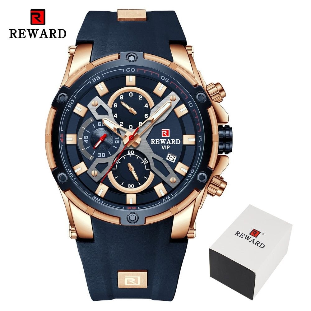 MONTRE CHRONOGRAPHE HOMME REWARD VIP – ÉDITION SPÉCIALE ARMY STYLE