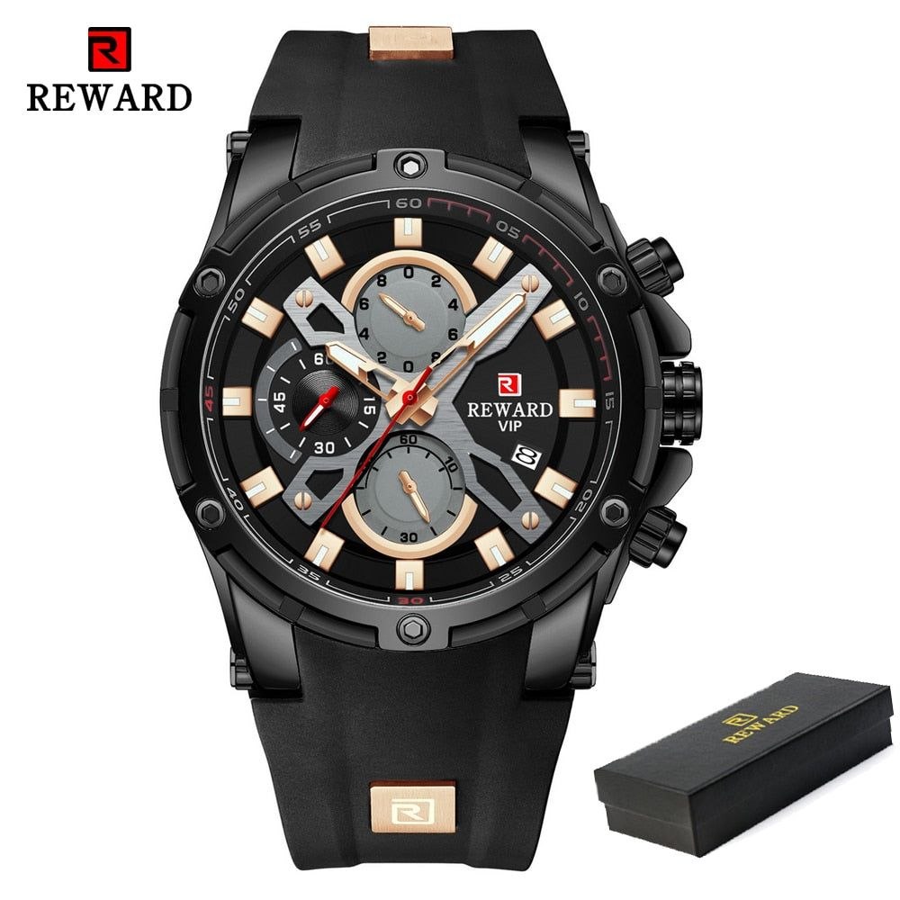 MONTRE CHRONOGRAPHE HOMME REWARD VIP – ÉDITION SPÉCIALE ARMY STYLE