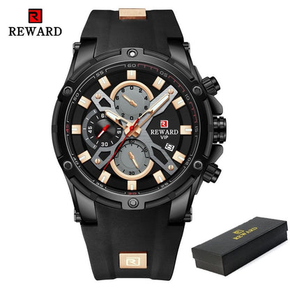 MONTRE CHRONOGRAPHE HOMME REWARD VIP – ÉDITION SPÉCIALE ARMY STYLE