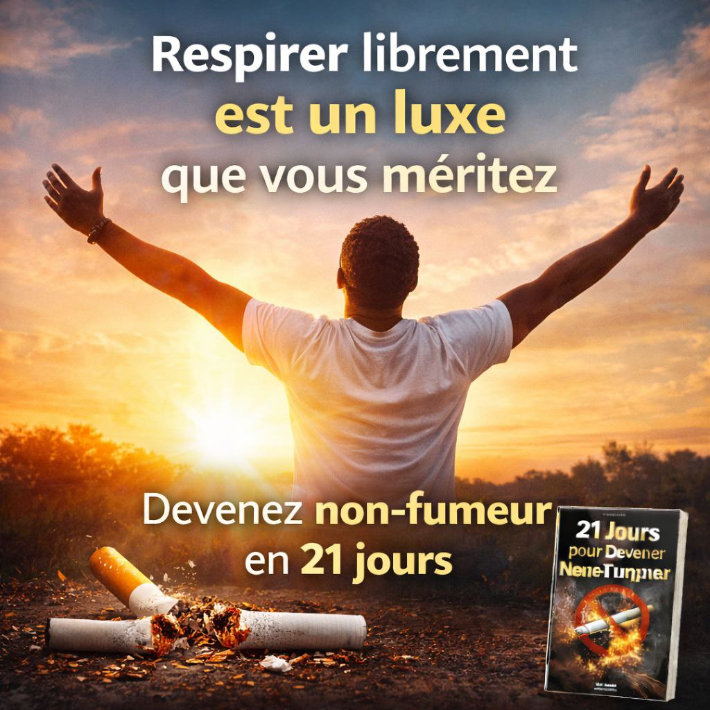 21 JOURS POUR DEVENIR NON-FUMEUR - Arrêtez de fumer tout de suite